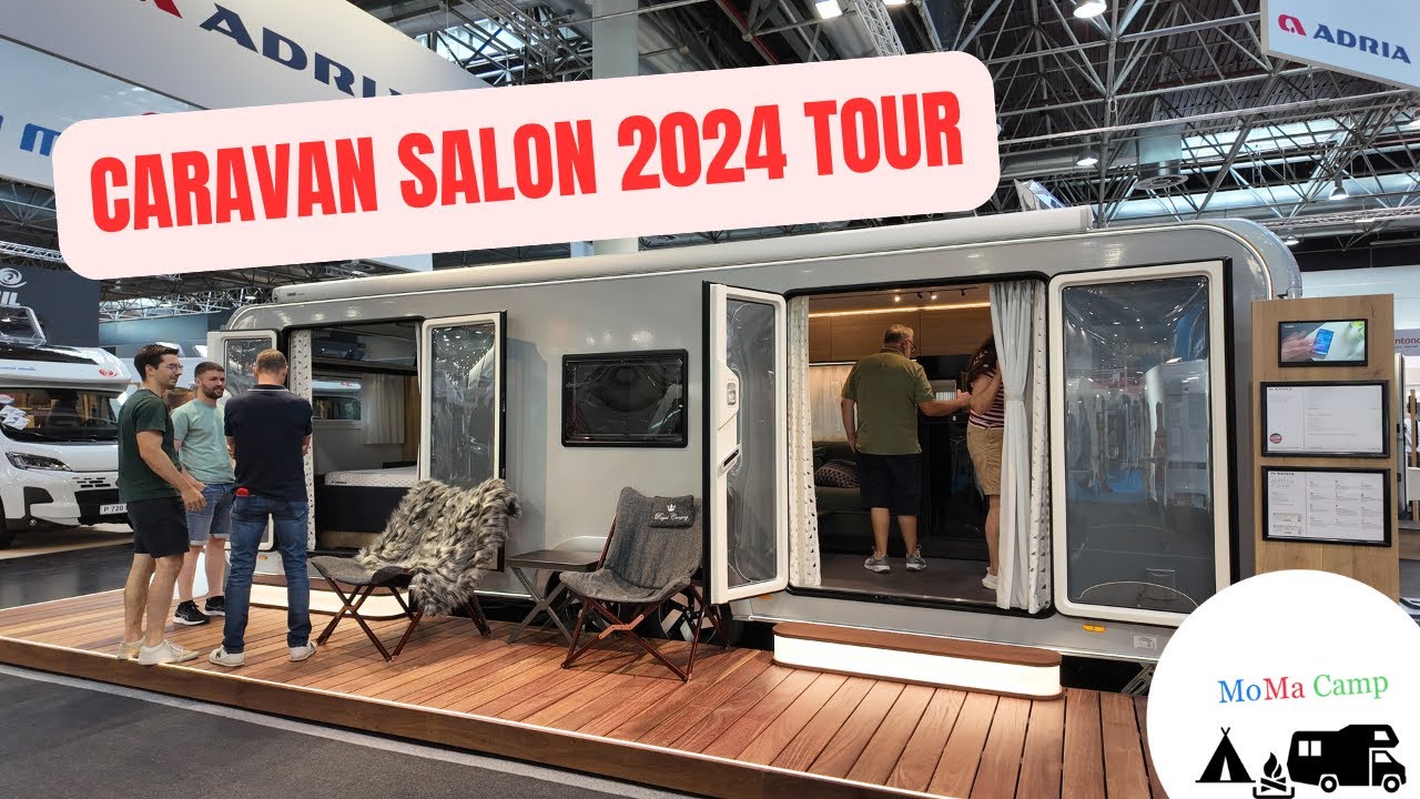 Caravan Salon 2024 Tour mit MoMa Camp