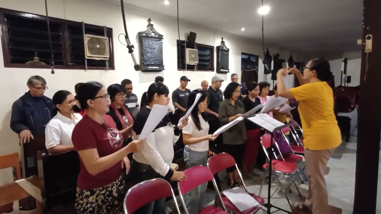 Mati Demi Aku - rehearsal Jumat Agung - Joseph Choir