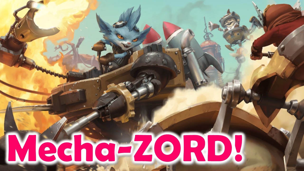 Go Go Yordle Rangers! Rumble Mecha Zord! | Draven Rumble Deck | Legends of Runeterra LoR