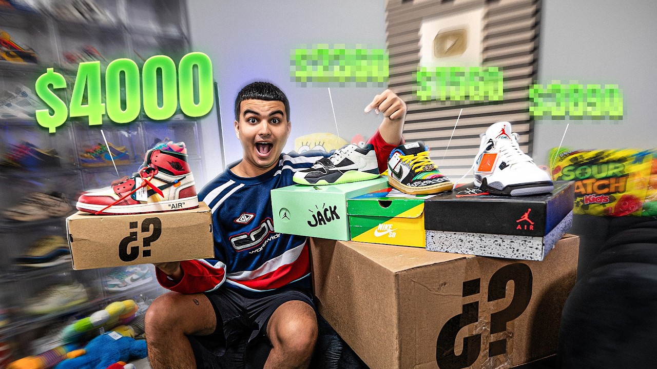 ¡COMPRE UN MYSTERY BOX DE +$4,000 CON TENIS EXCLUSIVOS!