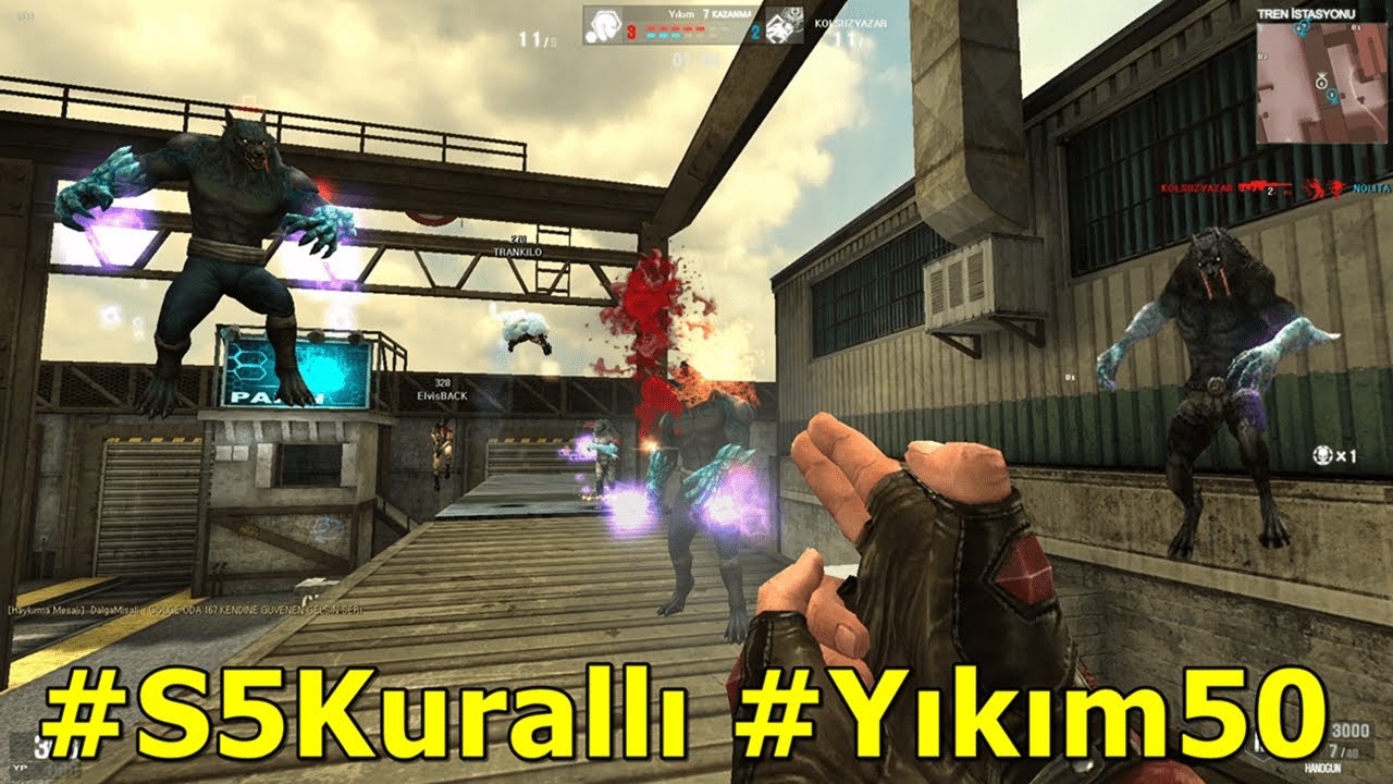 #wolfteam Tren Macerası #S5Kurallı #Yıkım50