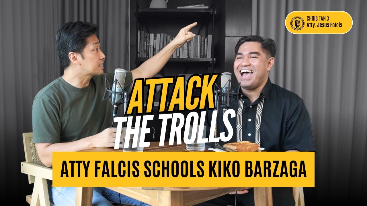 Troll Buster - Atty. Falcis DESTROYS Barzaga, the Trolls & Fake News Machine!