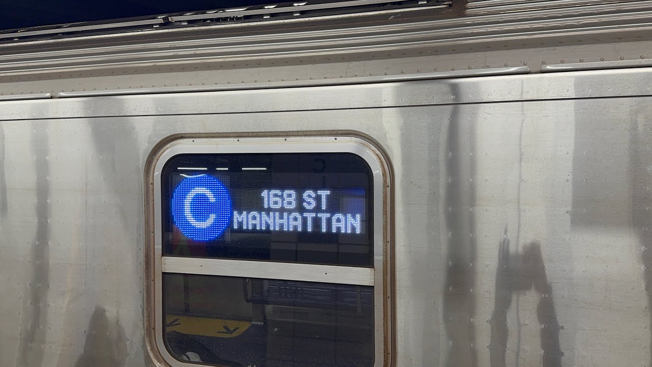 IND 8 Av Local: R211A (C) Train [Euclid Av to Washington Heights-168 St #2]