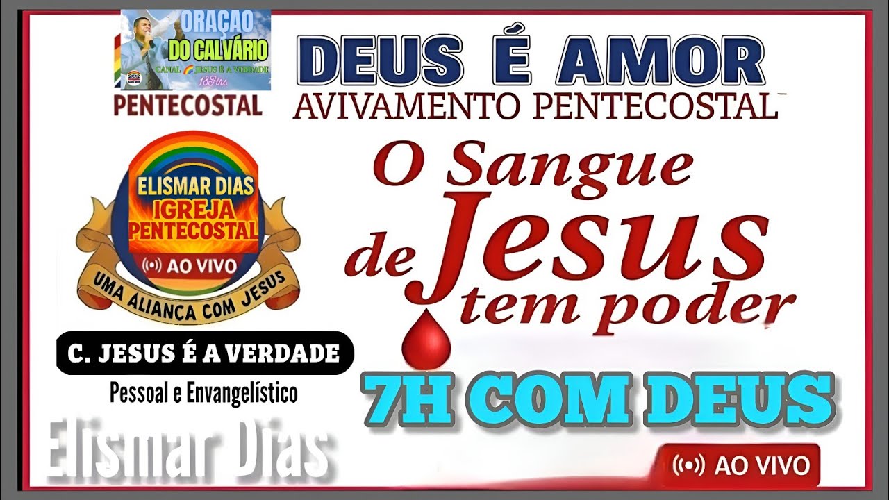 🌈AO VIVO IPDA Oração da Manhã 7H | Jejum Libertação Revestimento #oração7h #oração18h #Oração3h