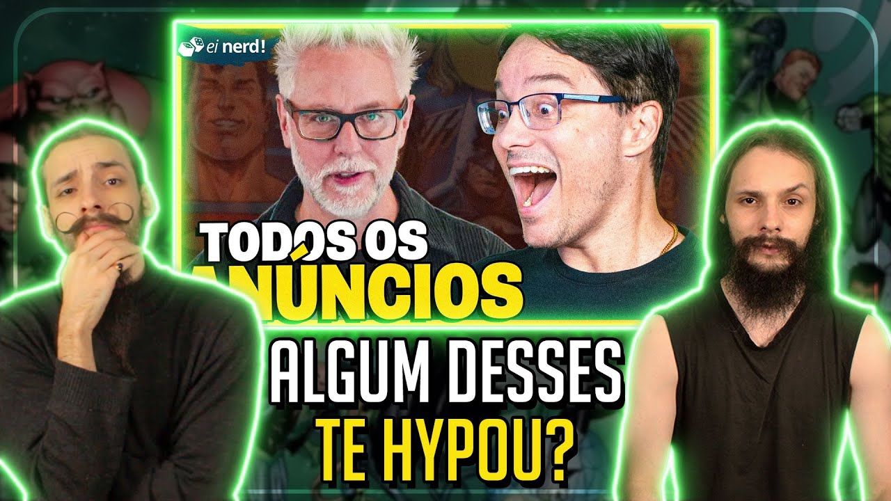 JAMES GUNN REVELOU OS PRÓXIMOS PASSOS PARA A DC!!! | REAGINDO AO EI NERD