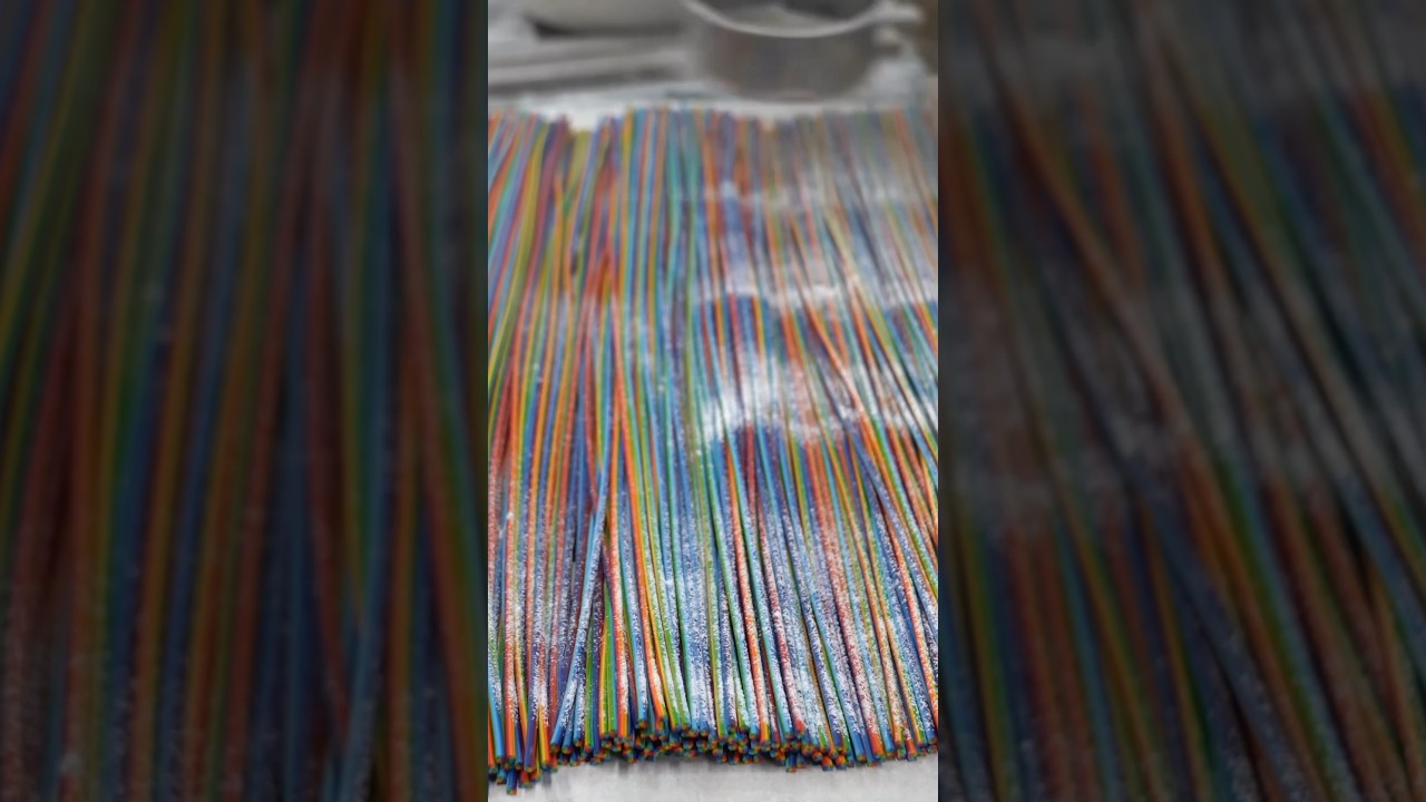 Process of making a pencil lead. The only factory in Japan specializing in pencil lead