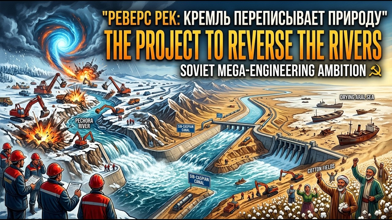 The Project to Reverse the Rivers: A Soviet Mega-Engineering Ambition