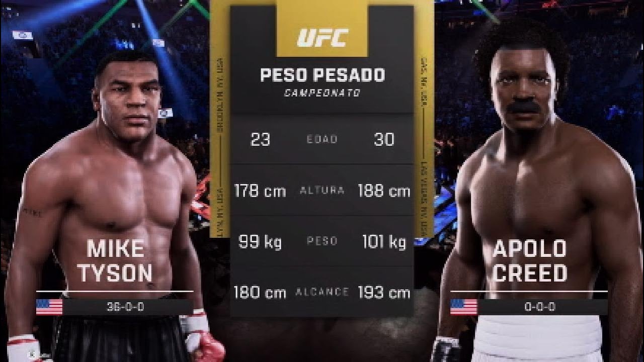 UFC 5 | Майк Тайсон против Аполо Крида | EA SPORTS UFC 5 Железный Майк Тайсон, бой стоя