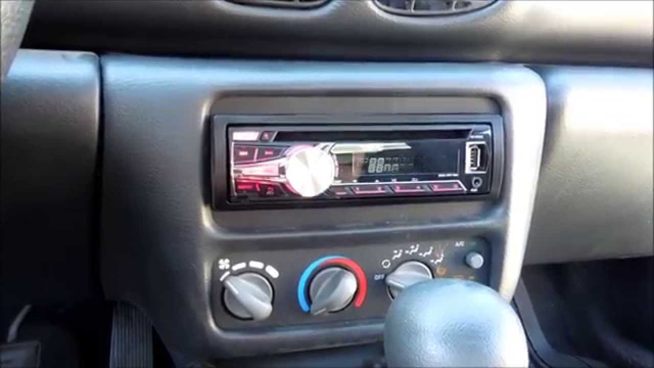 HOW TO INSTALL AFTERMARKET STEREO PONTIAC SUNFIRE