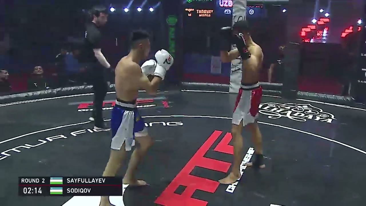ATFC 15: Мухриддин Сайфуллаев vs Аслбек Содиков - полний бой|Кикбоксинг