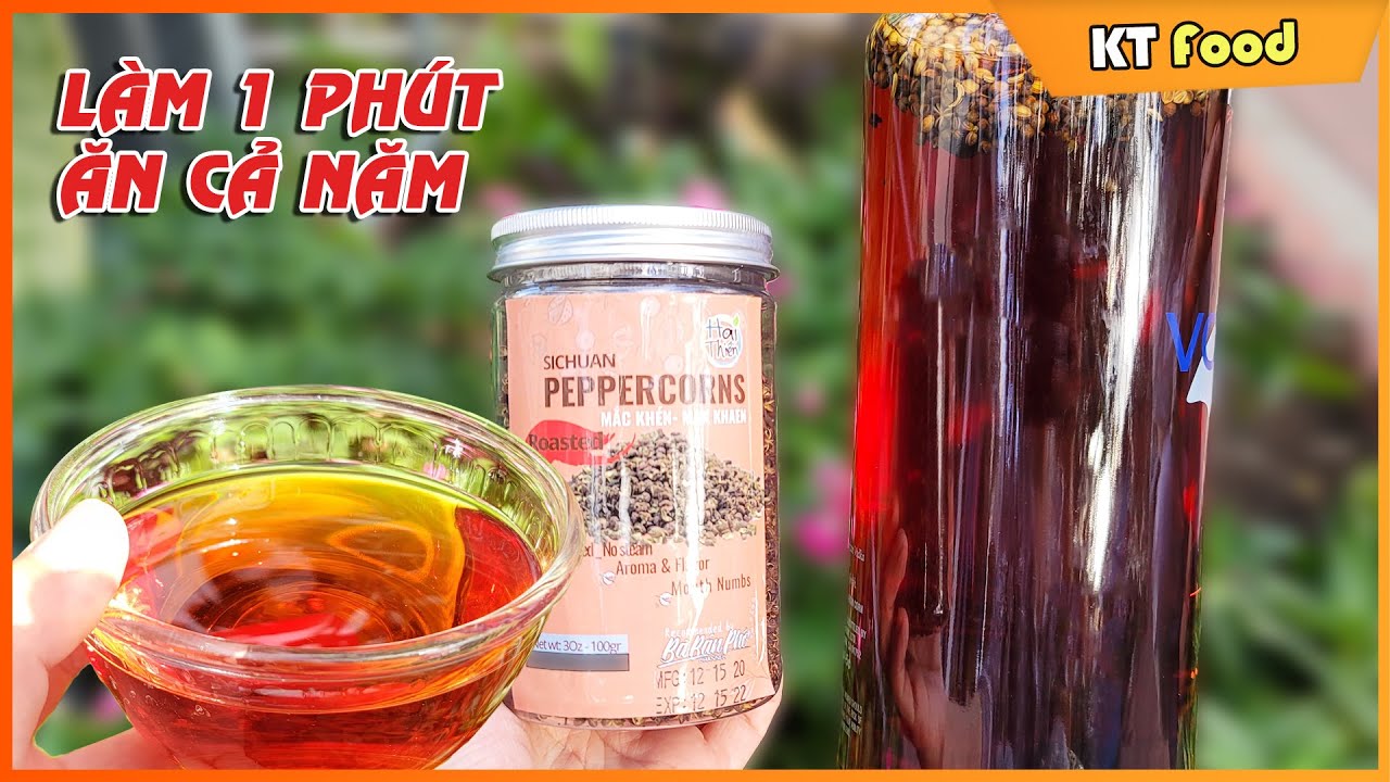 Cách Làm Rượu MAI QUẾ LỘ CẤP TỐC với Mắc Khén Thơm Lừng - Làm 1 Phút Để Ăn Cả Năm- KT Food