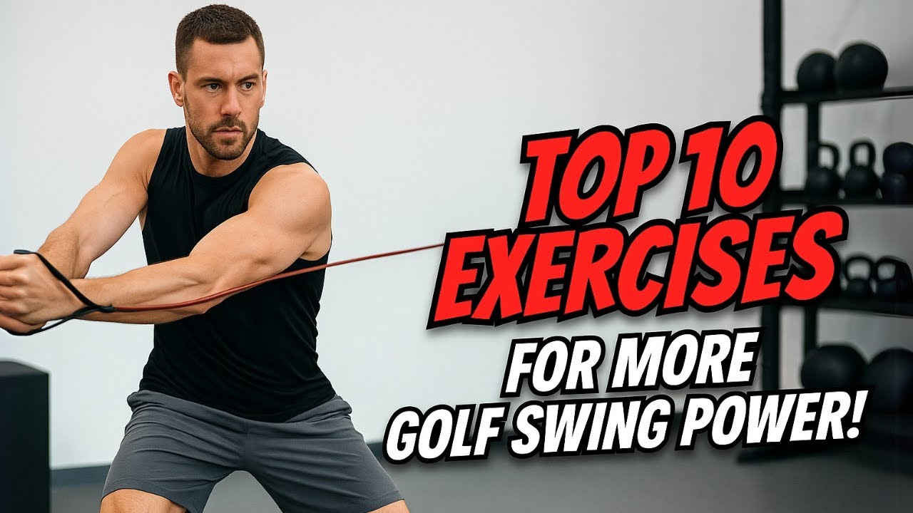 Top 10 Exercises to Increase Golf Swing Distance | Golf Fitness Training