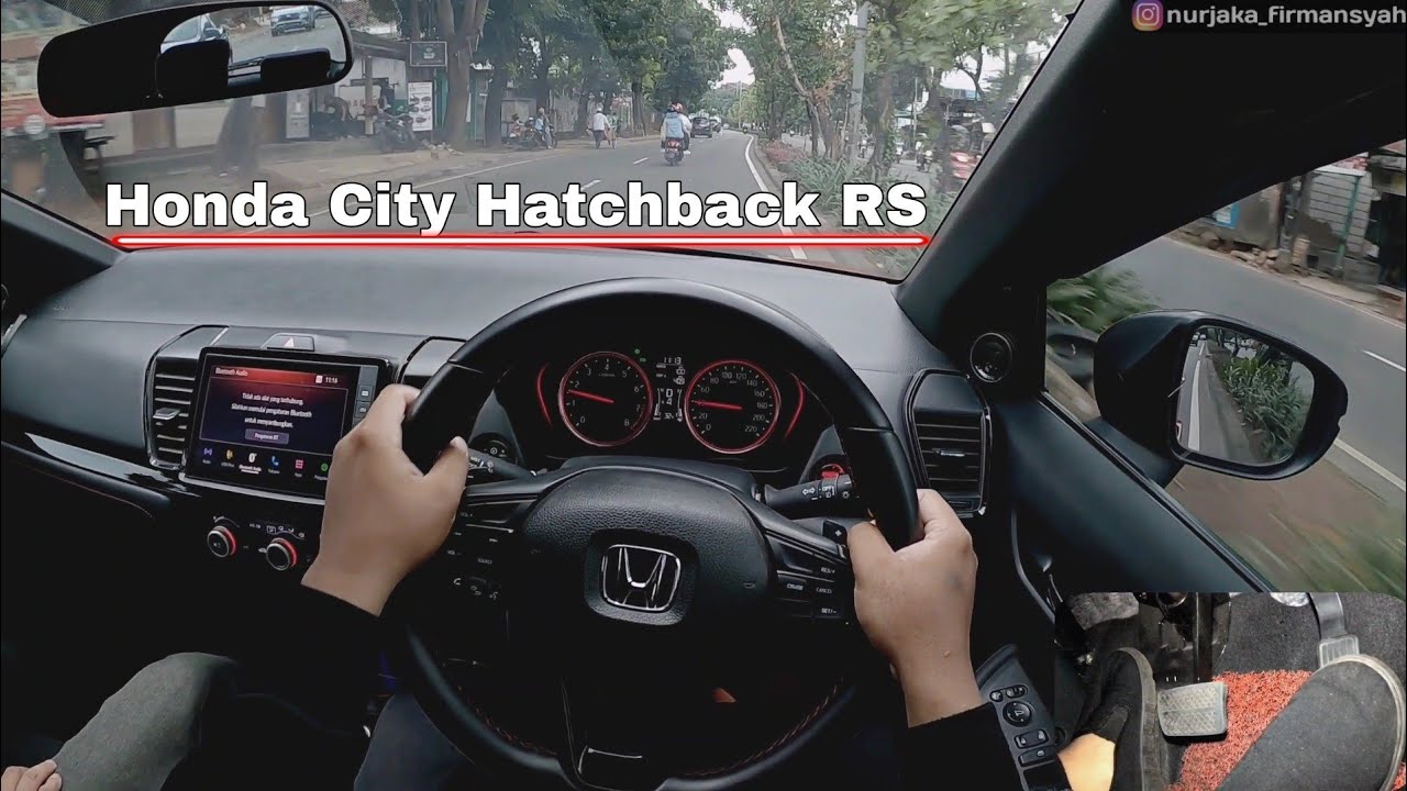 Honda City Hatchback RS W/Bodykit POV Test Drive. POV Driving Indonesia.