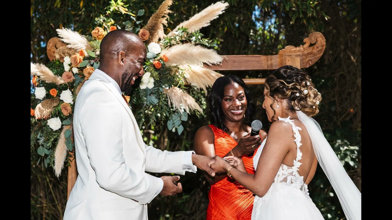 JT250429 sheena & julius  wedding villa almanita sitges spain spot music