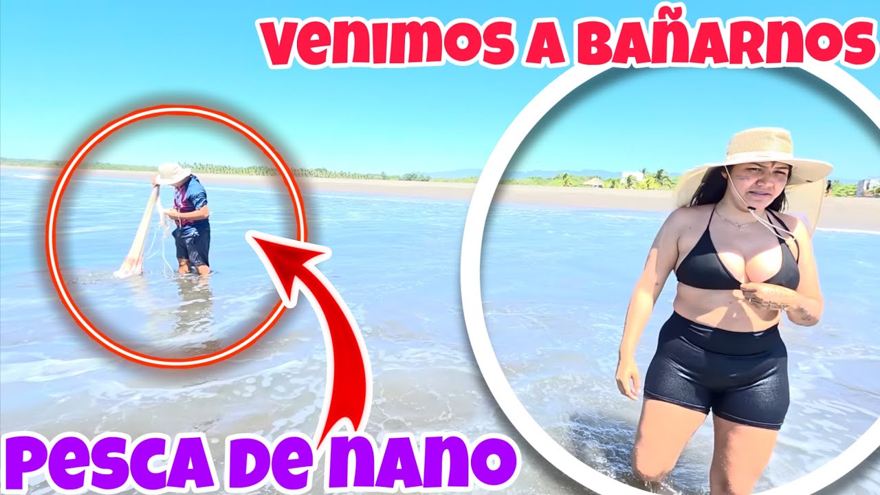 Alejandra Nos Modela su Traje De Baño😍Nano No para De Pescar 