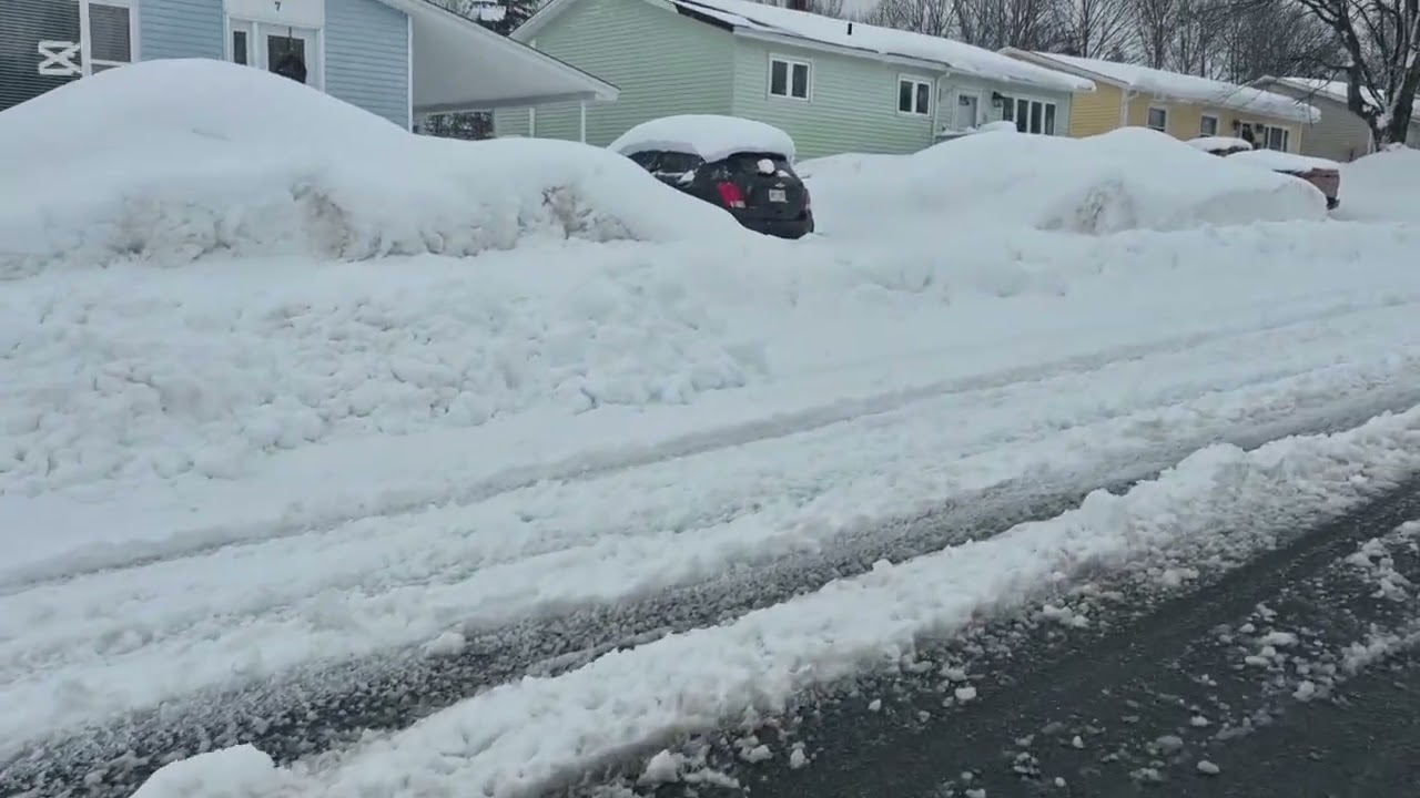 SNOW STORM IN ST. JOHN'S 