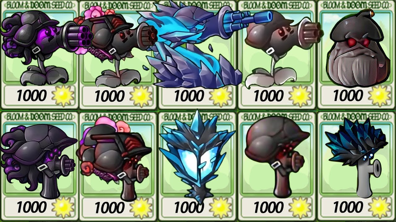 PvZ Fusion UPDATE – Top 10 Most OVERPOWERED Machine Turrets vs 999 Gargantuars!