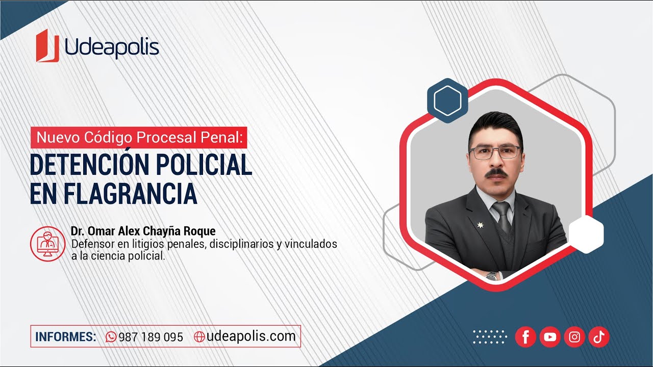 Detención Policial en Flagrancia | Omar Alex Chayña Roque