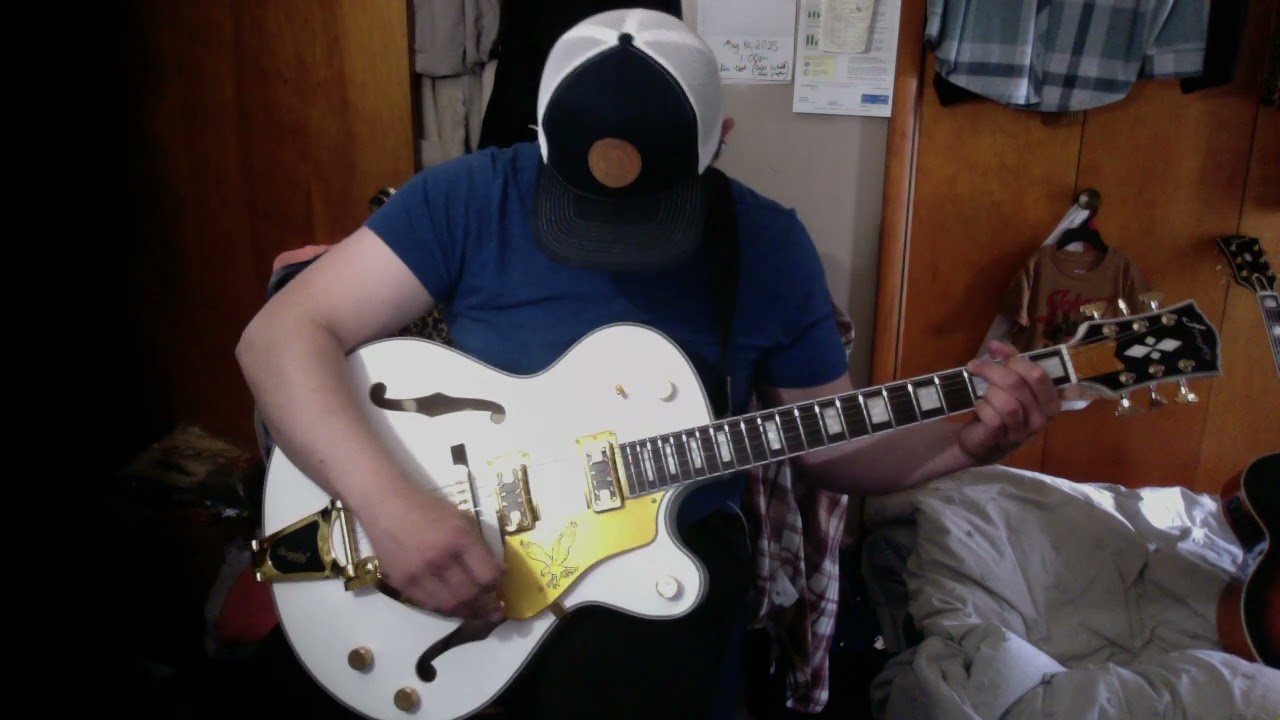 Firefly White Falcon Rewired Like A Gretsch