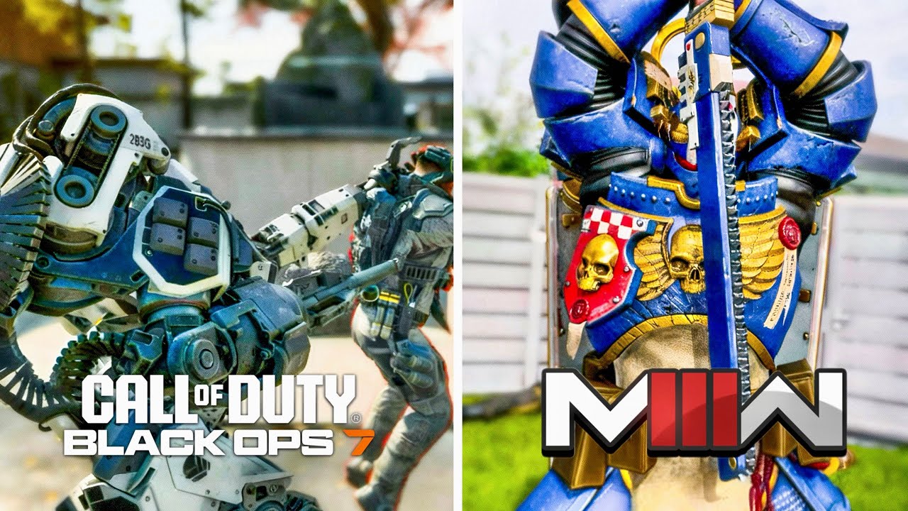 BO7 Rhino Finisher vs MW3 Juggernaut Evisceration Finishing Move (Warhammer 40K Bundle) | 4K