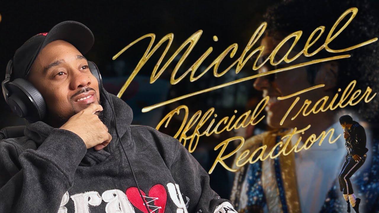 The MICHAEL Jackson Biopic Trailer Just Dropped | Reaction