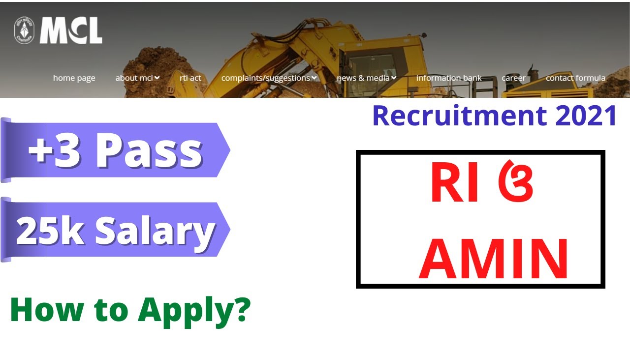 ODISHA RI AMIN RECRUITMENT 2021 ll RI AND AMIN VACANCIES 2021 NO EXAM