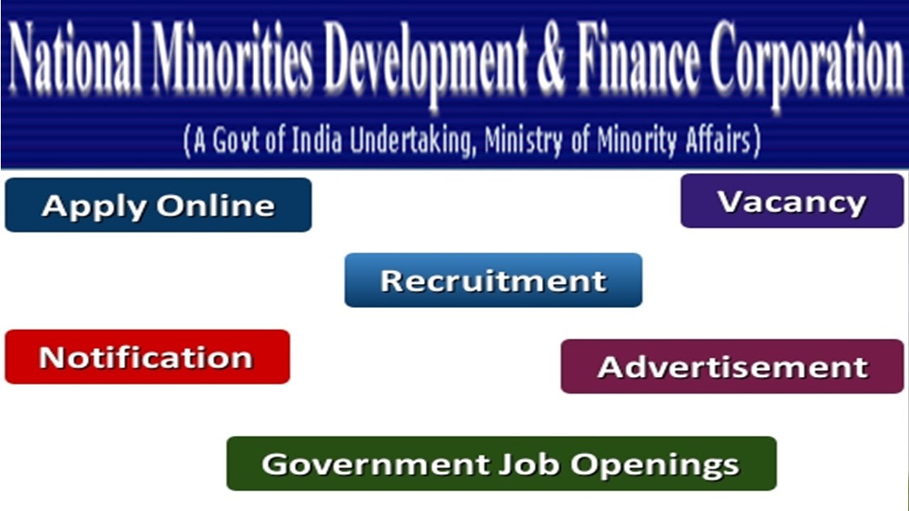 NMDFC Recruitment Apply Online Notifications Careers Vacancy
