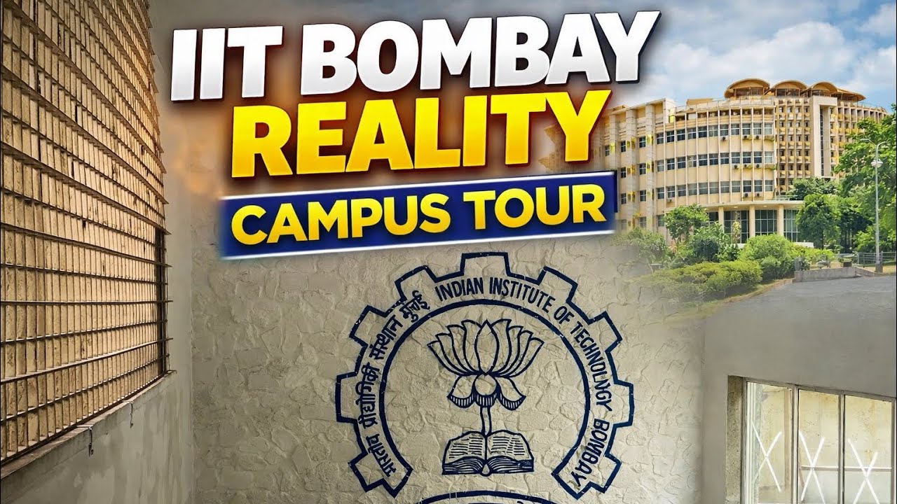 “Inside IIT Bombay 📍Campus Tour | Hostel, Mess & Real Student Life” 