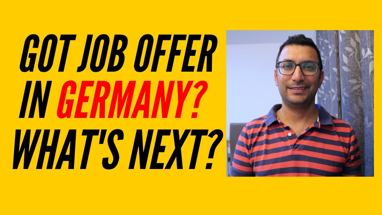 Steps After Getting a Job in Germany | Sandeep Khaira