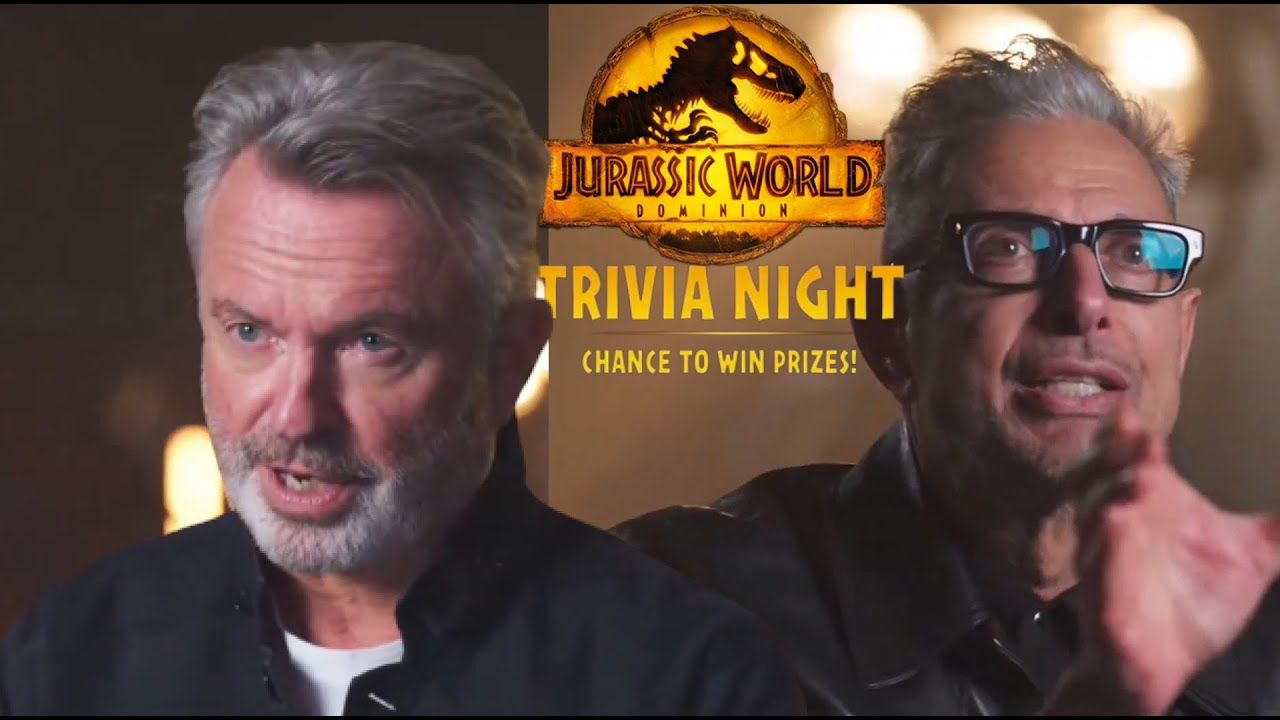 Jurassic World Dominion TRIVIA NIGHT: All Celebrity Questions (Sam Neill, Jeff Goldblum, etc.)