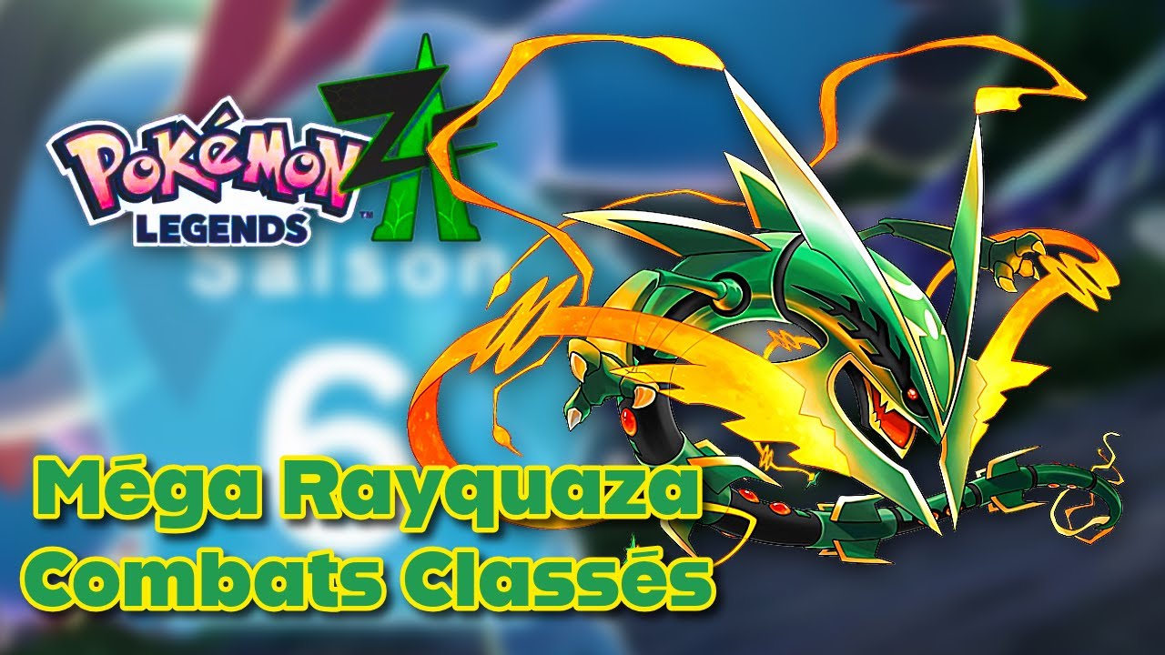 Comment jouer Rayquaza en Ranked dans Légendes Pokémon Z-A?
