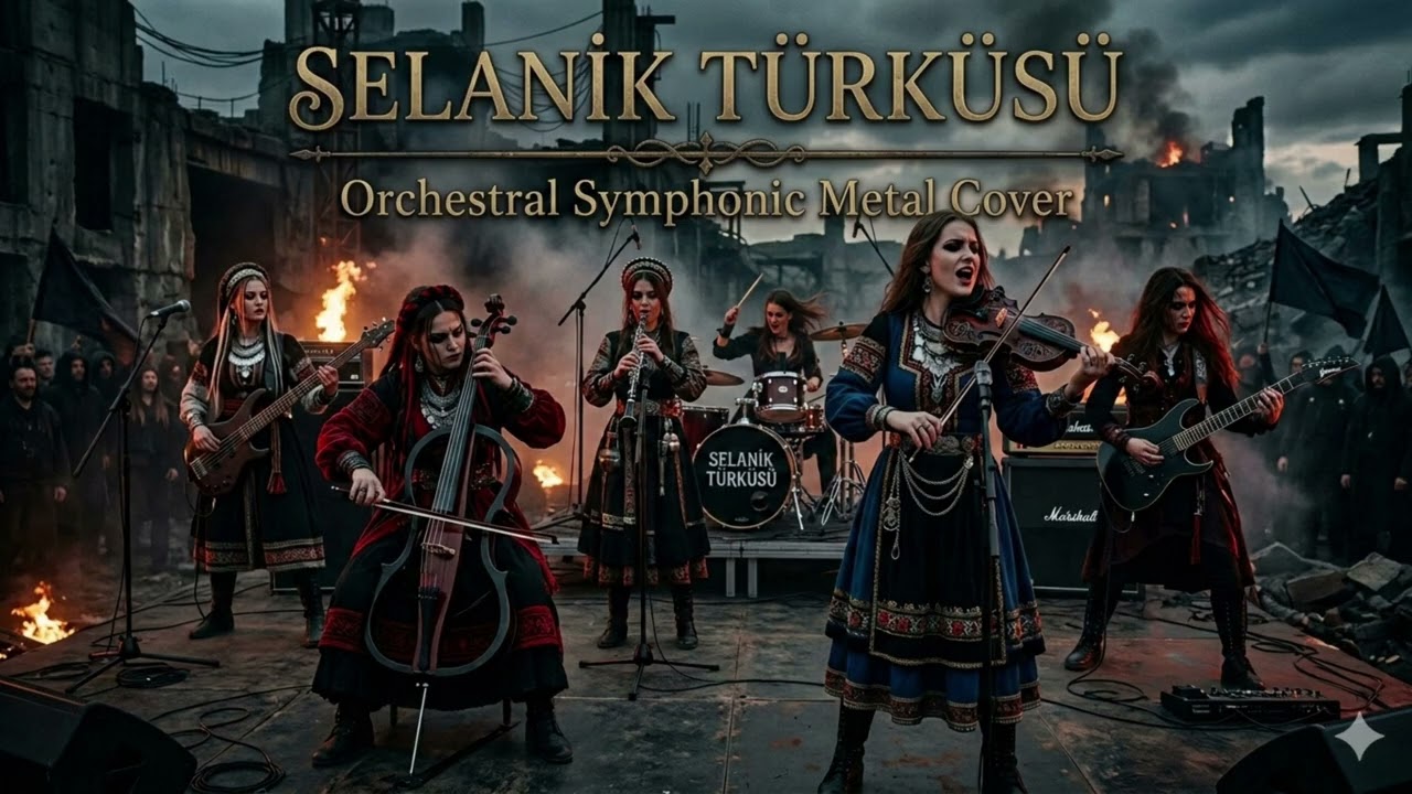 Selanik Türküsü | Orchestral Symphonic Metal Cover