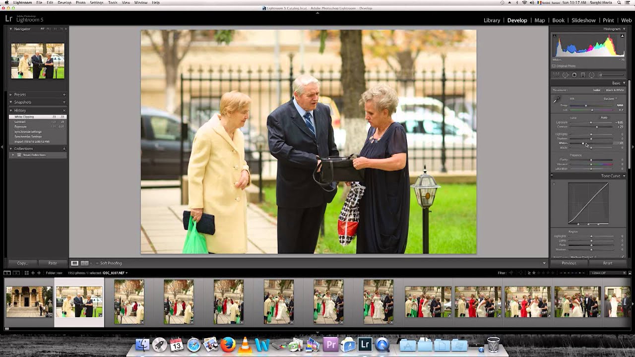 Editarea in Lightroom