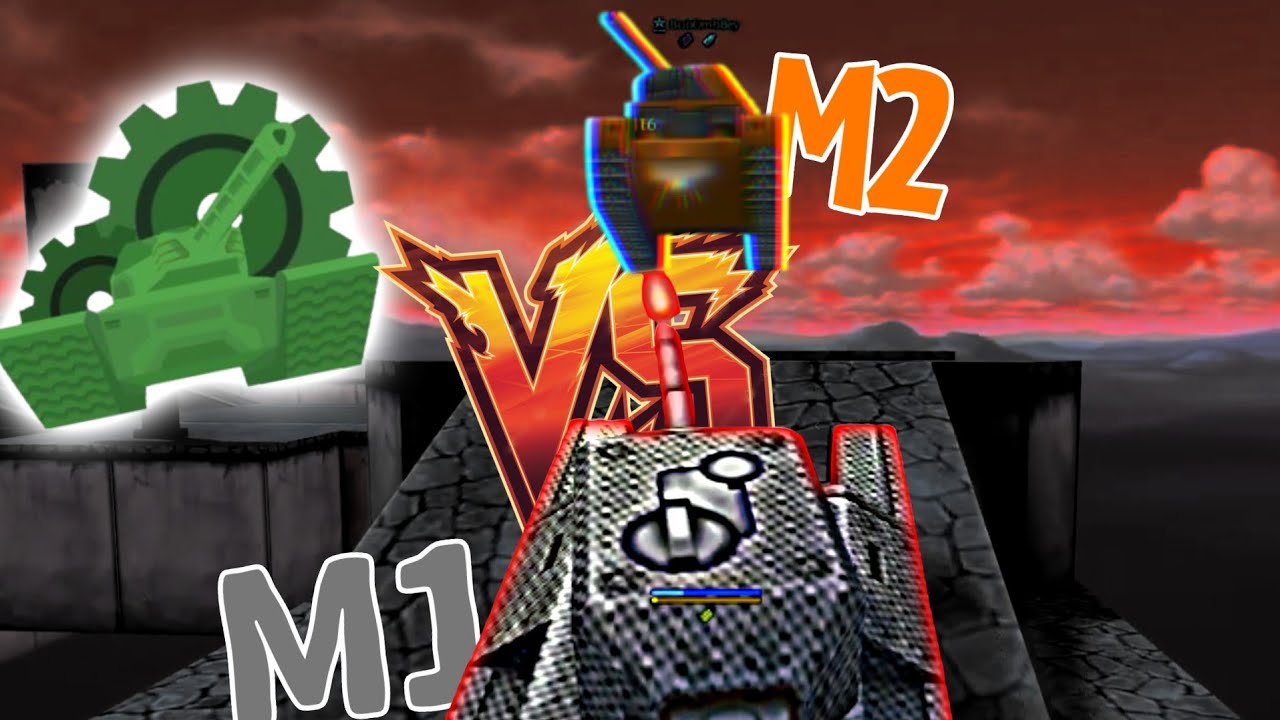 M2'ye karşı M1 [Pro Tanki Online]