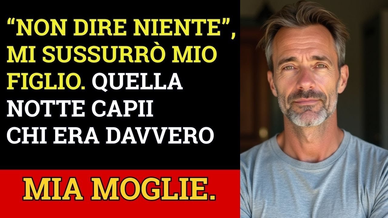 Mio figlio mi ha detto: “Papà, torna a casa stasera. Quello che so di mia madre ti distruggerà”