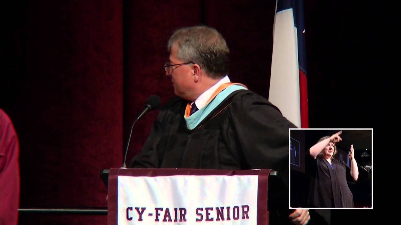 Cypress-Fairbanks ISD 2014 CY-Fair Graduation