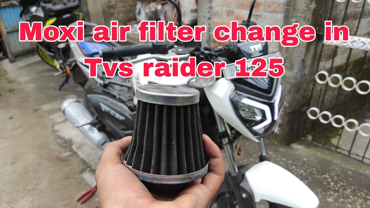 #Tvs_raider_125_moxi_air_filter ,#Air_filter_change_Tvs_Raider_125 #COB_YZF_Raider #modified