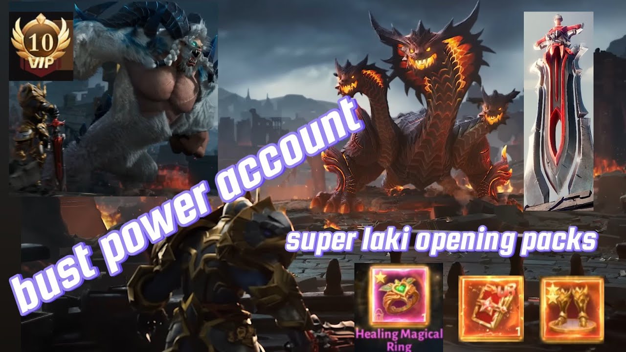dungeon hunter 6 opening packs all insane bust power warrior over 33 milon