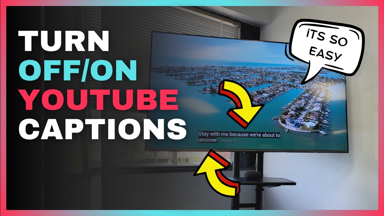 Как включить или выключить субтитры на YouTube