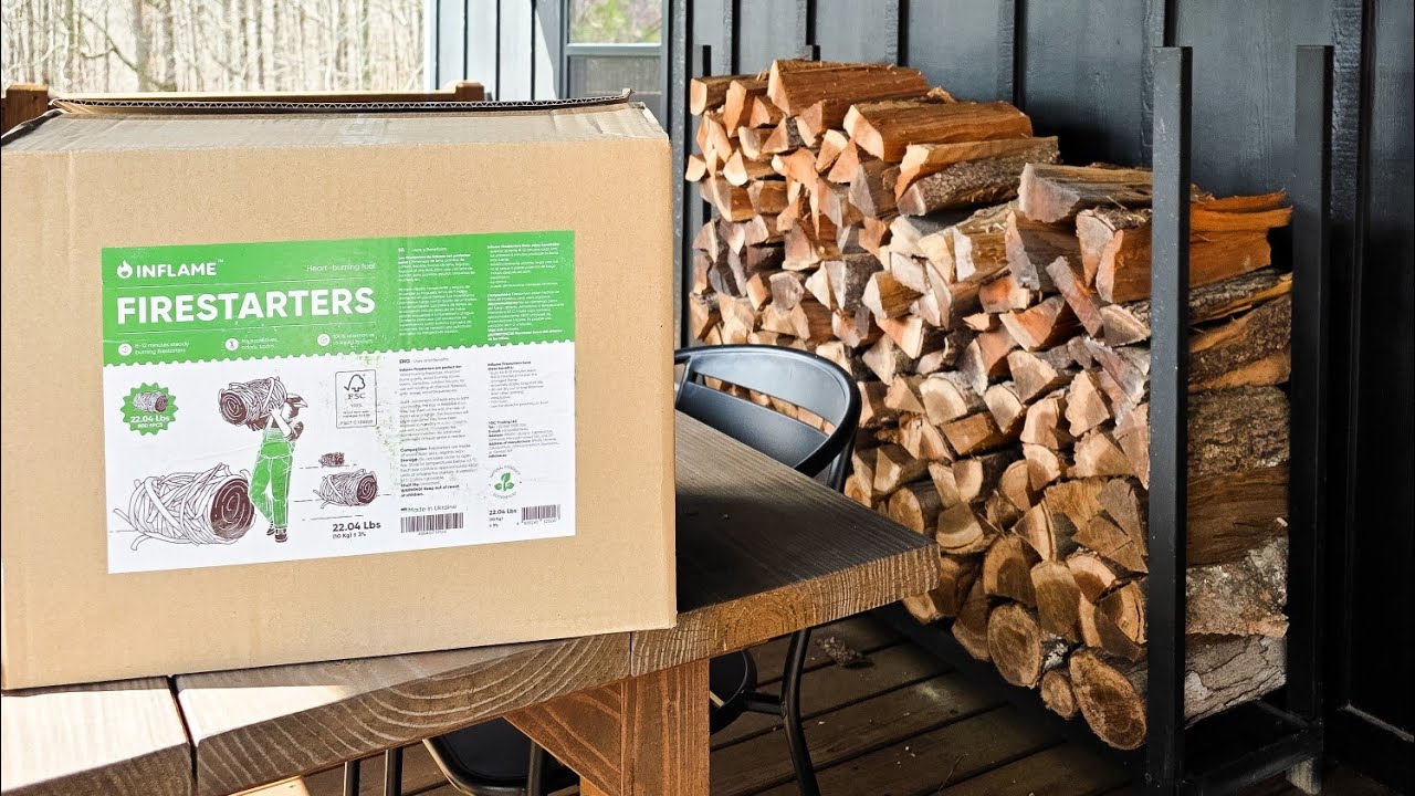 I  Started My Fireplace Fire in Seconds 😱 Inflame Fire Starters Review!