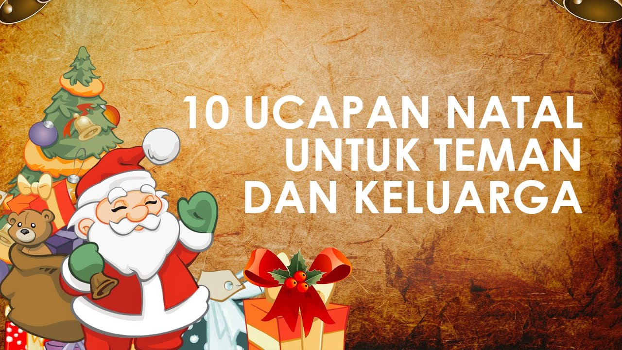Kumpulan Kalimat Ucapan Selamat Hari Natal untuk Teman, Keluarga, dan Orang-orang Terkasih
