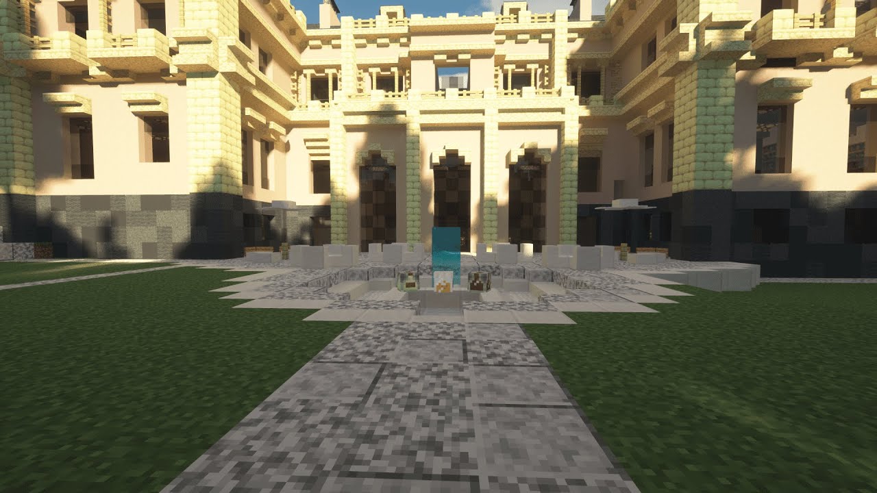 Putin's Palace in Minecraft with RTX shaders SEUS PTGI HRR TEST 2.1||Дворец Путина в Майнкрафте RTX