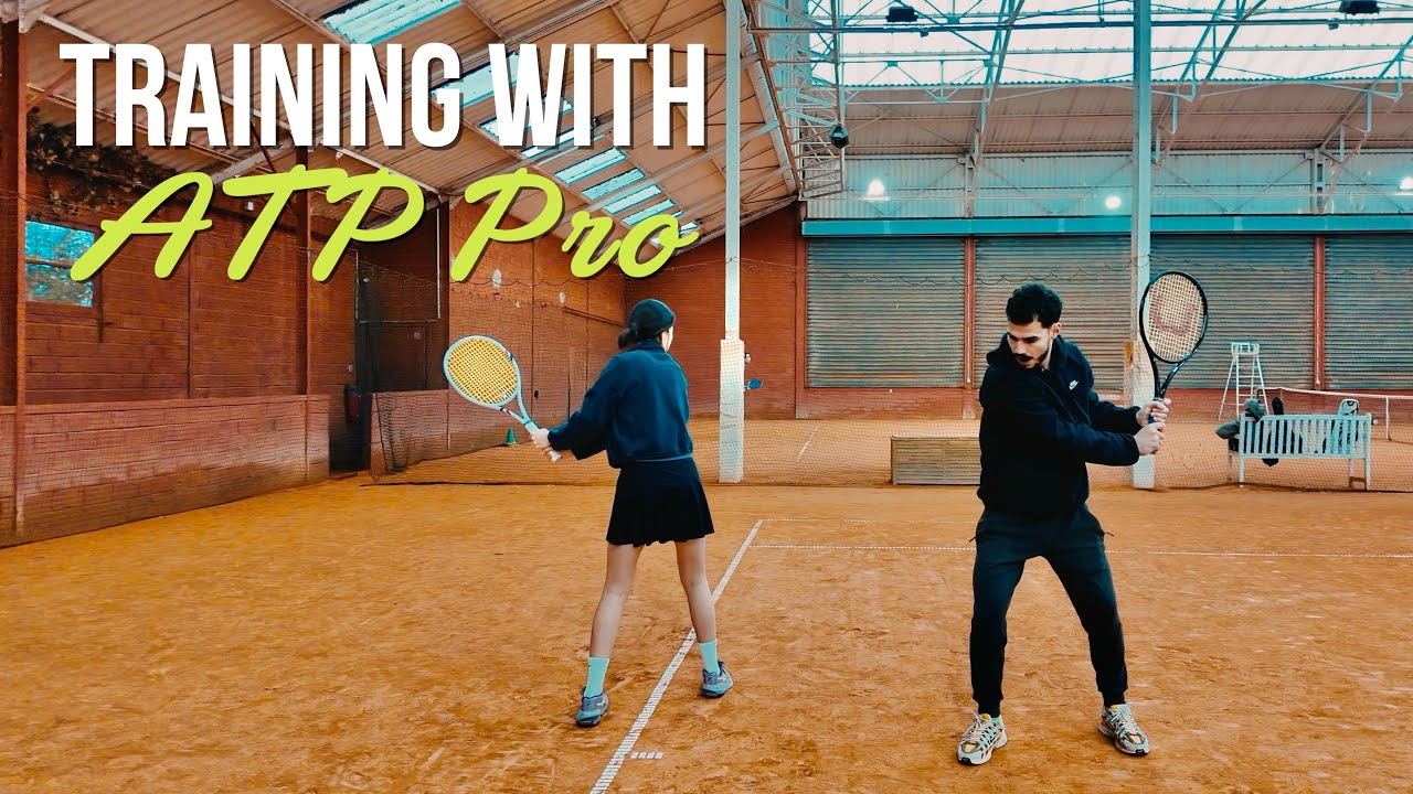[EN SUB] I Took a Private Lesson with a Former ATP Pro