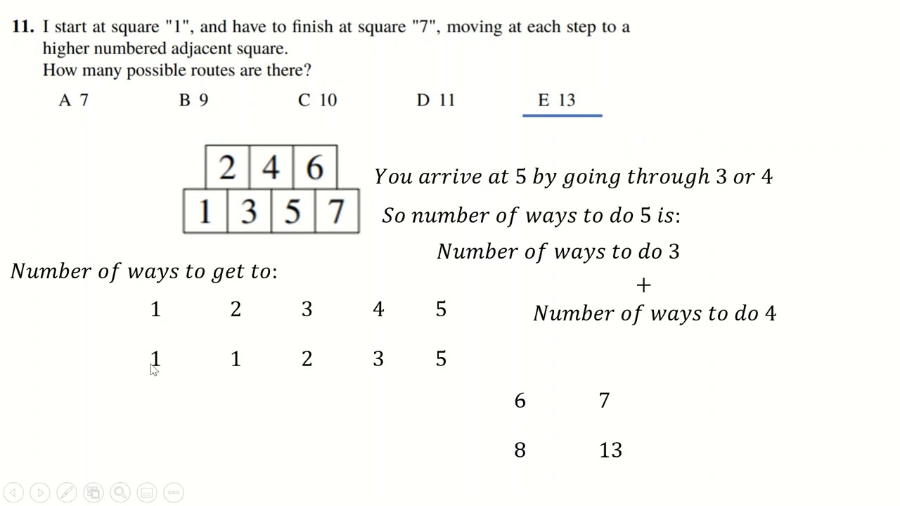 UKMT Intermediate Maths Challenge 2020