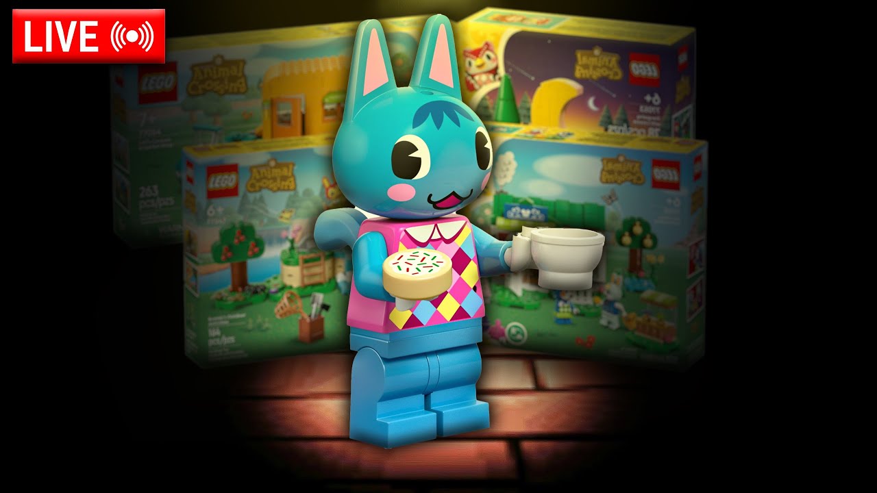 Animal Crossing LEGO BUILDING!!