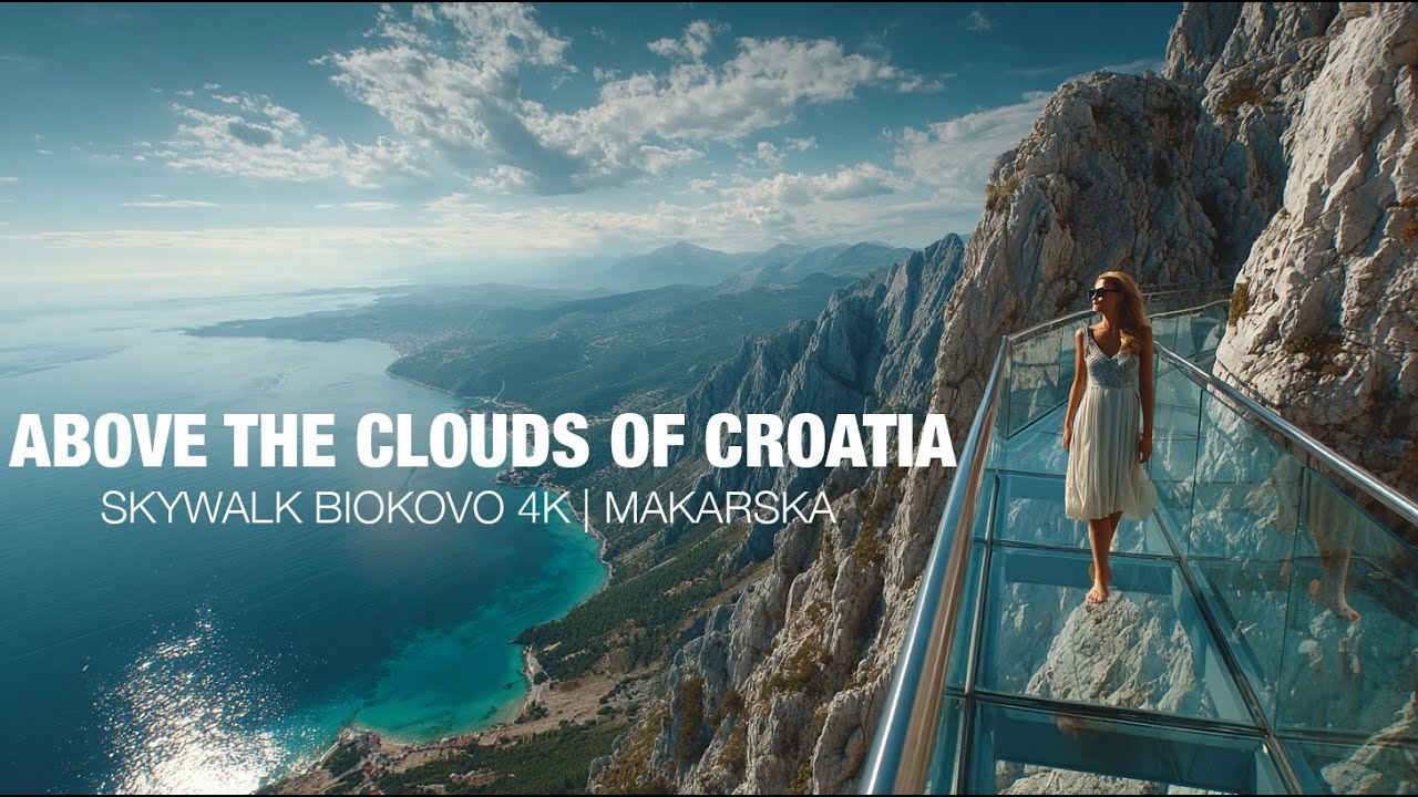 I Found Croatia’s Most Incredible Viewpoint – Skywalk Biokovo 🇭🇷 Makarska, Croatia 4K | Walking Tour