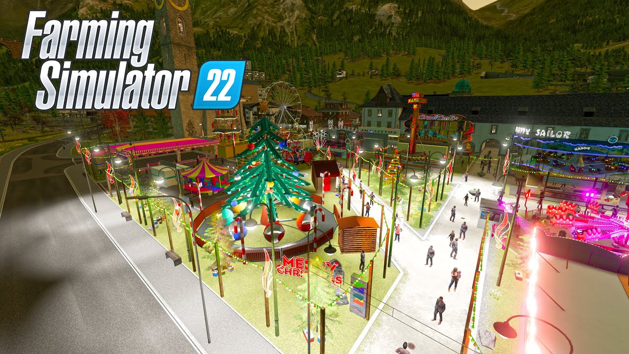 AÑADIENDO la TOMBOLA ANTOJITOS y MODS DE LUCES NUEVAS! | 🏡 FARMING 22