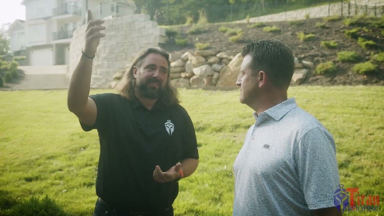 Tony Caridi introducing the Titan Roofing starting lineup