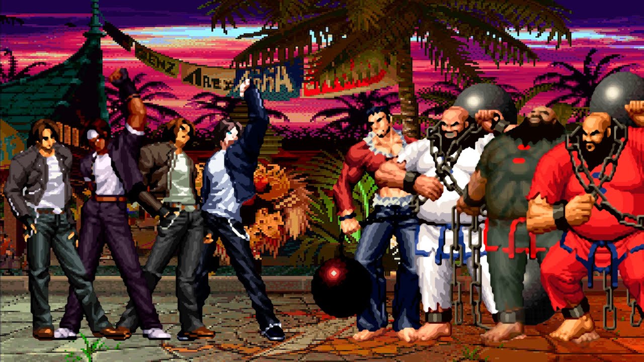 [KOF Mugen] Kyo Kusanagi Team vs Chang Koehan Team