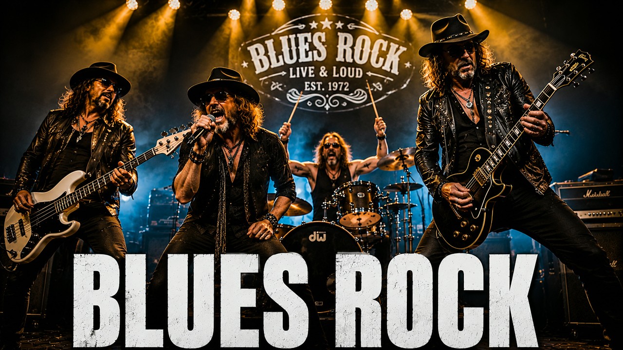 Dusty Highway Rock &ndash; Blues Guitar Solos with Classic American Energy
